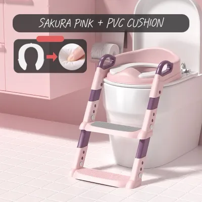 [SG] Potty Seat Training ✨ Kids Toilet Bowl Baby Toilet Toddlers Toilet Seat Step Stool Ladder