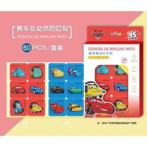 Stiker Anti Nyamuk isi 60 pcs patch mosquito repellent 100% Natural Motif Kartun