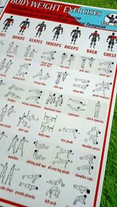 Poster edukasi gym