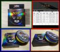 Natfishing สายSuper PE X9  Fiber form Japan 100 ม. by JOF x9 สายพีอี ถัก9 สายคุณภาพเนื้อสายนุ่มเนียน ทนการเสียดสี  [ pe007 ]. 