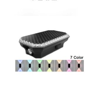 Solar Powered Fence Lights Up And Down Outdoor Wall Lamp Waterproof IP65 Bright LED RGB White Light For Garden Backyard Porch Deck Step Decoration No Wiring Needed