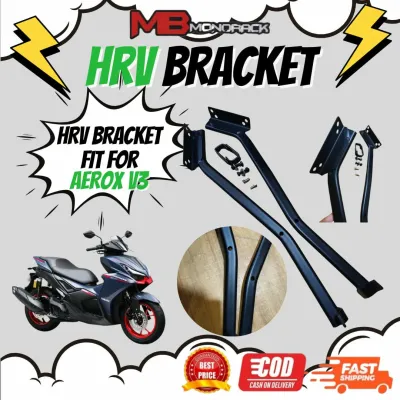 Yamaha Mio Aerox V3 HRV Bracket MB Monorack Motorcycle Topbox Bracket