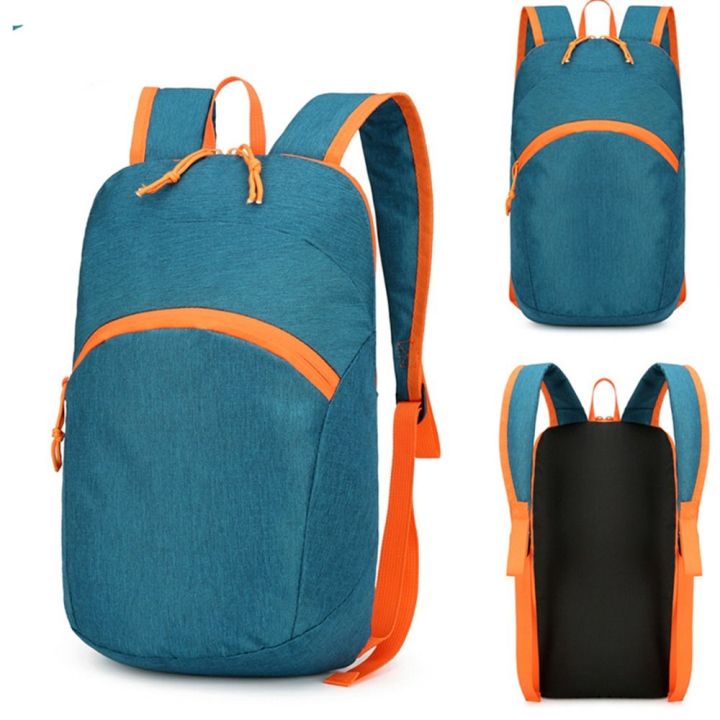 SELENAAL Nylon Outdoor Folding Backpack Zipper Waterproof Travel ...