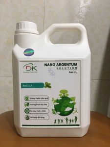 2 LÍT Dung dịch Nano Bạc ARGENTUM khử mùi khử khuẩn cho xe ô tô nhà cửa văn phòng kết hợp với máy khử mùi để tạo khói