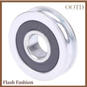 [Falsh F] 10x30x8mm U-groove Bearing Pulley With Grooved Non-Standard Concave Wheel Guide Wheel For 5mm Diameter Wire Pope Track