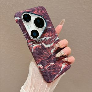 Luxury Carbon Fiber Frameless For Magsafe Case For HuaWei Pura 90 80 Mate 80 70 P90 Pro Max Ultra Wireless Charge Magnetic Cover