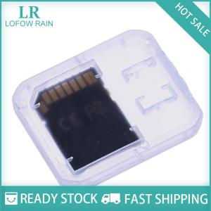 LF Wholesale✨Flash Sale ✨ กล่องเมมโมรี่การ์ดพลาสติกใสขนาดไมโคร SD TF จำนวน10ชิ้น