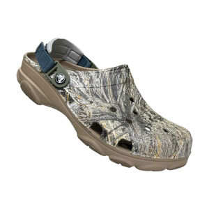[Chính hãng lỗi cắt] Dép Crocs All Terrain Clog hoạ tiết loang phối quai dù bao ngầu có tặng sticker