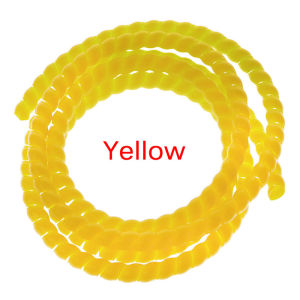 pamelaea 1m 10mm 14mm Colorful Spiral Wire Organizer Wrap Tube Flame retardant Cable Sleeve