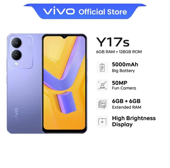 VIVO Y17S (6GB + 6GB Extended RAM, 128GB ROM) 1 Year Warranty By Vivo  Malaysia!!