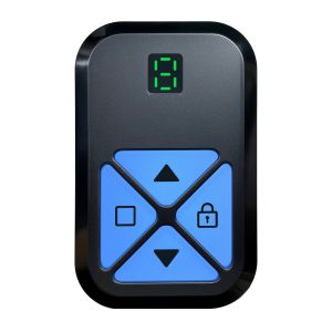 Kebidu 8-in-1 từ xa phổ quát cloner cho hàng rào cổng ga-ra 315 433Mhz có thể sạc lại bản sao máy phát điều khiển từ xa với màn hình LED