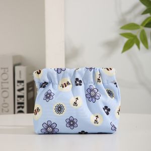 BOSSLU Tas Penyimpanan Kosmetik Lipstik Mini Pouch Tahan Air / Dompet Tas Kosmetik Mini Serbaguna
