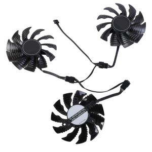 3Pcs PLA09215S12H 82mm 4Pin Video Cooling Fan For 2080 Graphics Coolers Fan Accessories Replacement