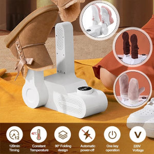 [In Stock] Shoes Dryer UV Terilization Folding Shoes Dryer Fast Heater Portable Intelligent Electric Shoes Dryer Machine Dehumidifier