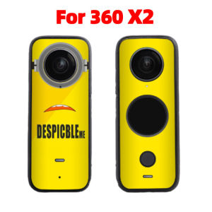 Stickers For Insta360 X2 Panoramic Camera PVC Protection Anti-Scratch Resistant One X2 Film Protector Sticker Accessories