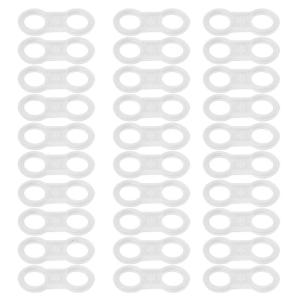 แหวนซิลิโคนแหวนป้องกัน4.5มม./6.3มม. สำหรับเหยื่อล่ออุปกรณ์ตกปลา