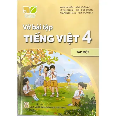 Sách - Vở bài tập Tiếng Việt 4 - tập một ( Kết nối tri thức với cuộc sống ) - Bán kèm bao sách và bút chì 2B