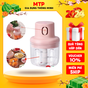 Máy cắt lát xay thực phẩm cầm tay Máy xay cầm tay mini Máy xay đa năng cầm tay Máy xay tỏi ớt Máy xay thịt đa năng