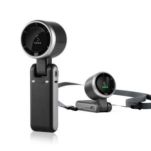 Quạt Turbo cầm tay di động quạt treo cổ có thể gập lại quạtcầm tay gập lại sạc USB quạt nhỏ turbo di động