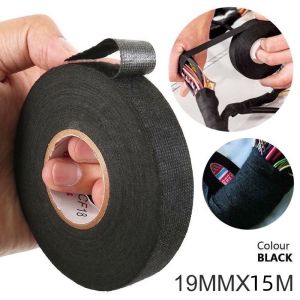 Cuộn Băng keo băng dính 15m chất liệu vải lông cừu kháng mòn cách nhiệt cách điện cho ô tô xe máy-NIEVE