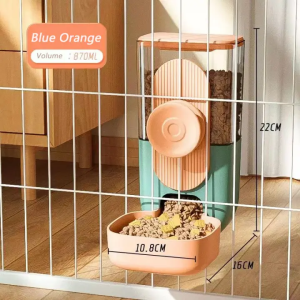 Pet Water Dispenser Cat Hanging Cage Water Fountain Dog Drinking Water Feeder Automatic Pet Feeder Hanging Kettle Water Feeding Hanging Pet Automatic Feeding Bowl