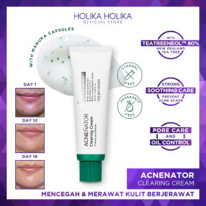 Holika Holika Acnenator Clearing Cream | Pelembab Kulit Berjerawat