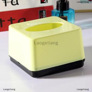 [COD] Laogeliang Commercial Grade Square Plastic Tissue Box Home Restaurant Living Room Drawer Type Can Print Logo Easy To Assemble Tissue Box