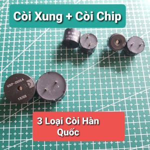 [Còi Chíp Hàn Quốc] Còi Chíp 12V 14x16MM USI-1612C🍀Còi 12V Sử Dụng Mạch Điện Tử