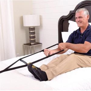 Bed Ladder Assist Pull Up Assist Device with Handle Ladder Helper Sit Up Assistive Rope for Elderly Padded Hand Grip