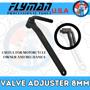 Flyman 8mm Valve Adjuster Carbon Black High Quality Mechanics Tools for Repair and Maintenance