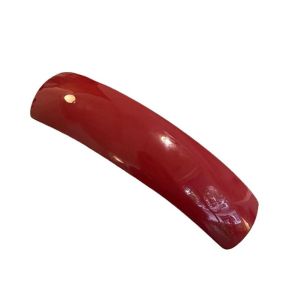 REEBO French Style Acetate Hair Clip Red Sweet Vintage Spring Clip Fashion Elegant Barrettes Woman