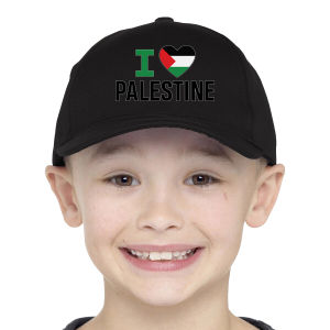 Topi Anak Kartun Palestine Palestina Laki-laki Perempuan Usia 2-10 Tahun Custom PLE-09