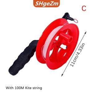 [COD] SHgeZm Diều bánh xe Chiều dài 30 50 100 150 200m ngoài trời bi bánh xe diều CuộN công cụ xử lý dây dây cuộn phụ kiện diều