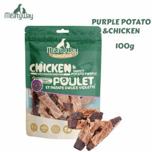 Pet Freeze Dried Snack Meatyway Dog Treats Pure Meat Jerky Dog Molar Stick Training Reward Snacks 100g