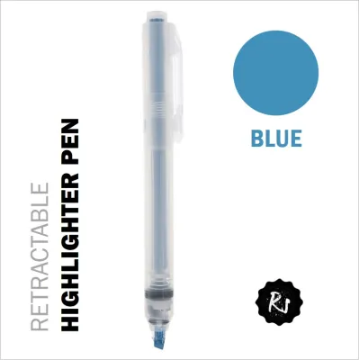 Muji Retractable Highlighter [AVAILABLE IN 5 COLORS]