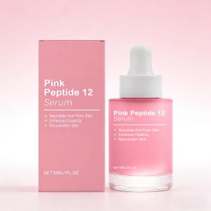 new Pink Peptide 12 Facial Serum Niacinamide Hydration Firm-Looking Skin Uneven Tone Care Glass Skin Korean Skincare Face Essence hot
