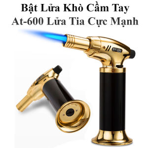 Dụng Cụ Khò Cầm Tay At-600 Cực Mạnh Có Đế Đứng Cố Định Van Khóa Lửa An Toàn