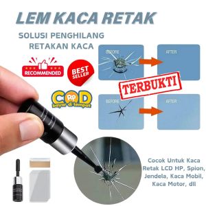 Windshield Glass Repair Kit Glue - Lem Perbaikan Kaca Mobil Retak Layar Lcd Hp Aquarium