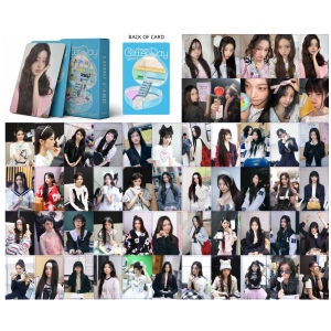 ILLIT Lomocard 50pcs Holographic Photocard Laser KPOP Yunah  Minju Moka Wonhee Iroha