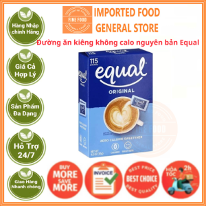 Đường ăn kiêng không calo nguyên bản Original Equal 115g