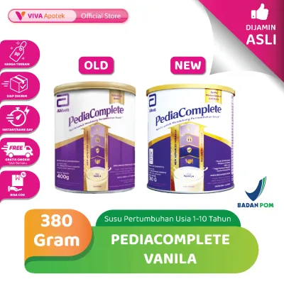 Pediacomplete/Pediasure Complete Vanilla Susu Pertumbuhan Usia 1-10 Tahun (380 Gram)