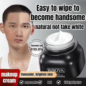 Mens MultiAction Skin Cream Natural Concealer Hydration Handsome Sweatproof Acne Marks Concealer