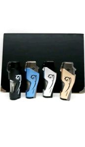 Honest BCZ752-1 Double Jet Flame Lighter(Silver)