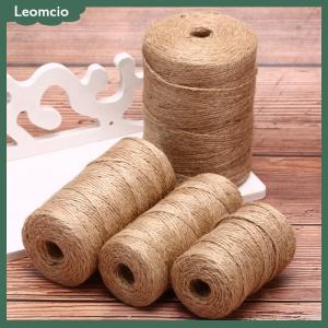 [Leomcio] เชือกป่านธรรมชาติสำหรับตกแต่งงานฝีมือแบบ DIY