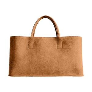 Large Capacity Commute Book Bag PU Leather Hand Carry Casual Top Handle Purse Handbag For Women and Girls