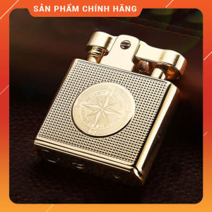 Bật Lửa Hộp Quẹt Honest BCZ-707 Họa Tiết Đẹp Độc Lạ - Dùng Xăng Bấc Đá Cao Cấp ( giao màu ngẫu nhiên )