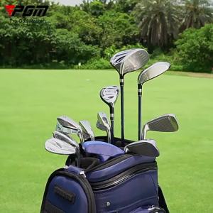 PGM ไม้พัตเตอร์กอล์ฟสองด้านสำหรับเด็กผู้เริ่มต้น ไม้กอล์ฟสำหรับมือซ้ายและขวา ไม้ฝึกซ้อมสำหรับเยาวชน ปรับความยาวได้ #