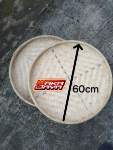 Tampah Nyiru jumbo/ Anyaman bambu/ Nampan tumpeng 60cm