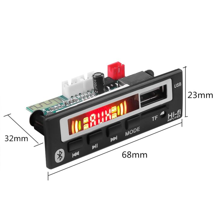 Tape%20Audio%20Mobil%20MP3%20Player%20Bluetooth%20Wireless%20Receiver%2012V%20dilengkapi%20dengan%20preset%20radio%20AUX%20untuk%20semua%20stasiun%20favori%20sambungan%20Bluetooth%20untuk%20memutar%20musik%20secara%20instan%20kartu%20memori%20atau%20flash%20disk%20pada%20port%20USB%20Warna%20Hitam%20Vt%20-%20Image%2010