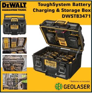 Dewalt ToughSystem DWST83471 Dual Port Battery Charging & Storage Box